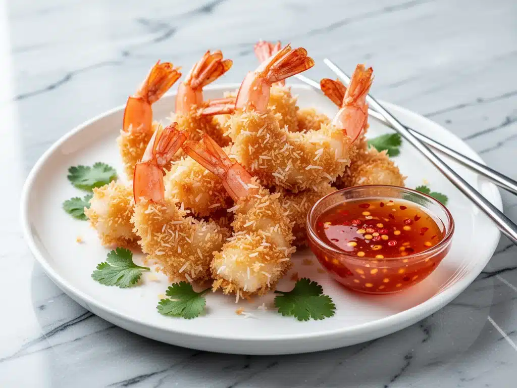 Air Fryer Coconut Shrimp - featured image