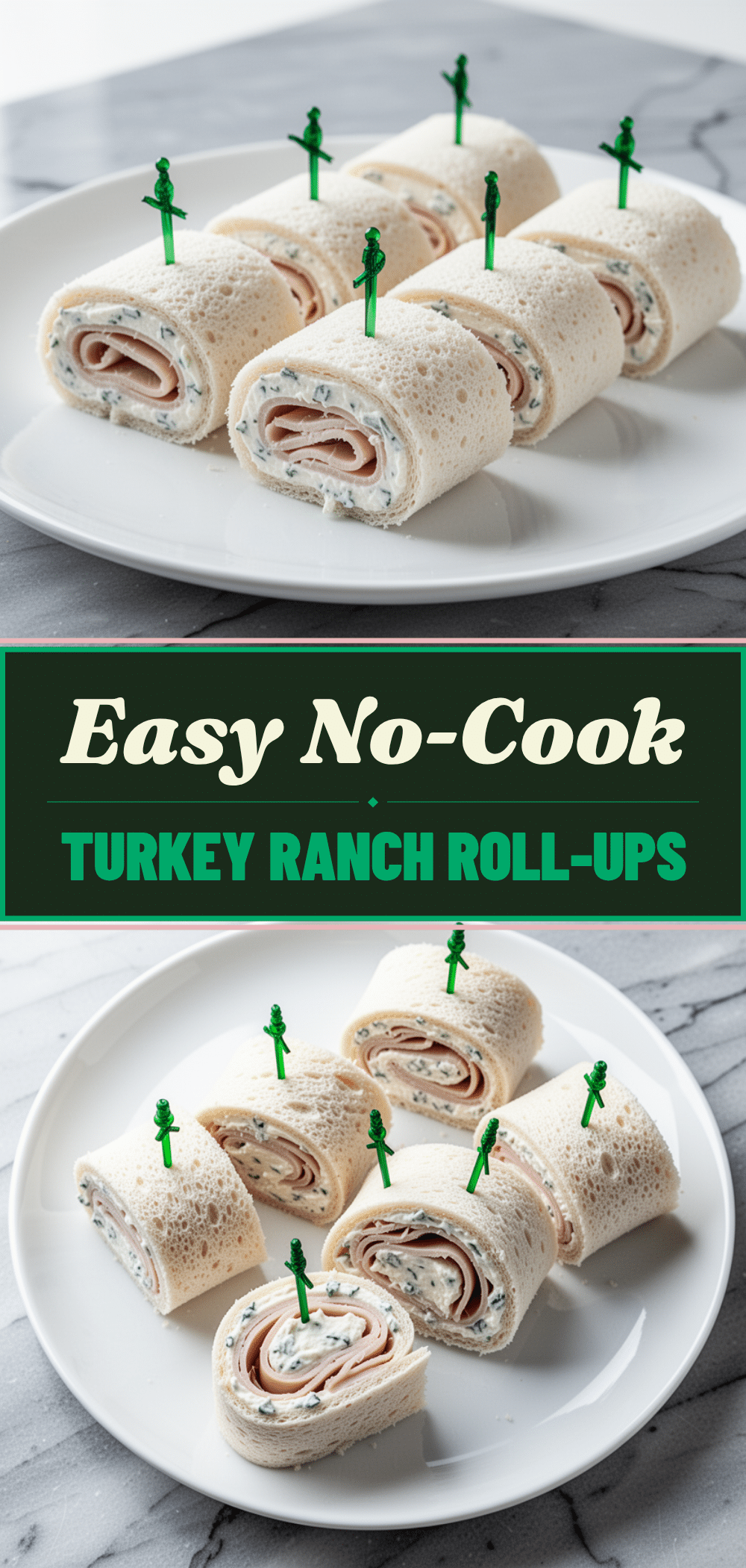 Back-to-School Turkey Ranch Lunch Box Roll-Ups: 5-Minute Easy Lunch 5 Back-to-School Turkey Ranch Lunch Box Roll-Ups recipe