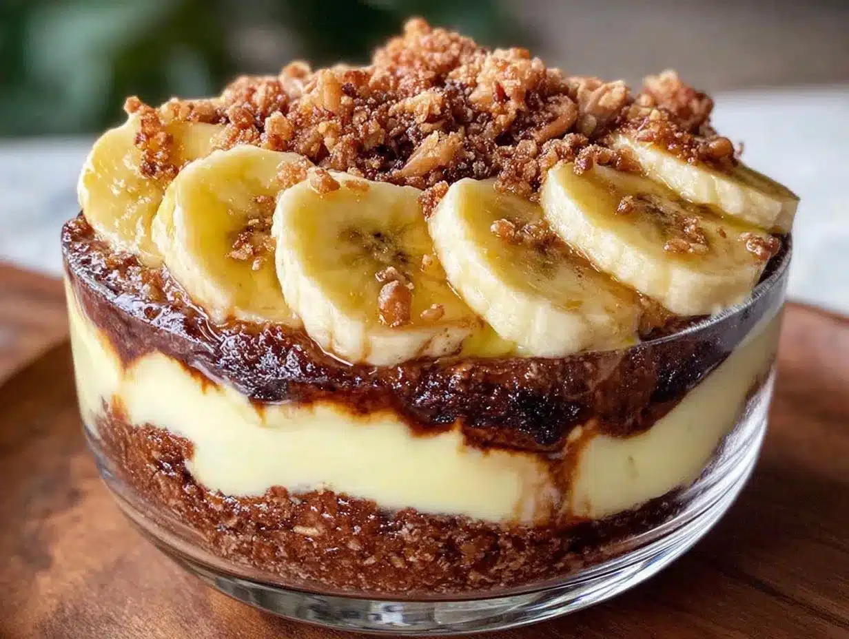 Banana Cream Pudding: Easy 5pm Dessert with Vanilla Wafers 4 banana cream pudding preparation steps