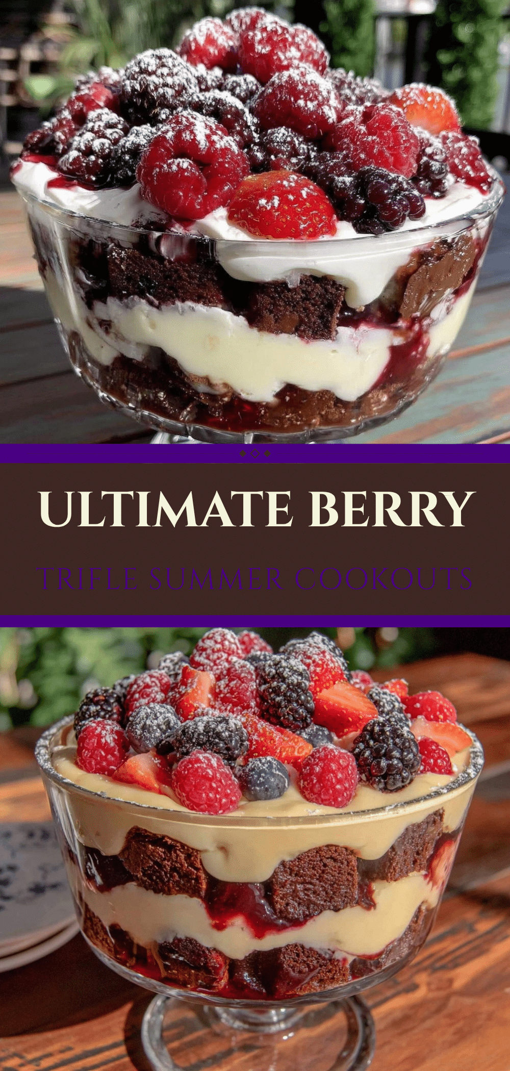 Berry Trifle: 5-Ingredient No-Bake Dessert 5 berry trifle recipe