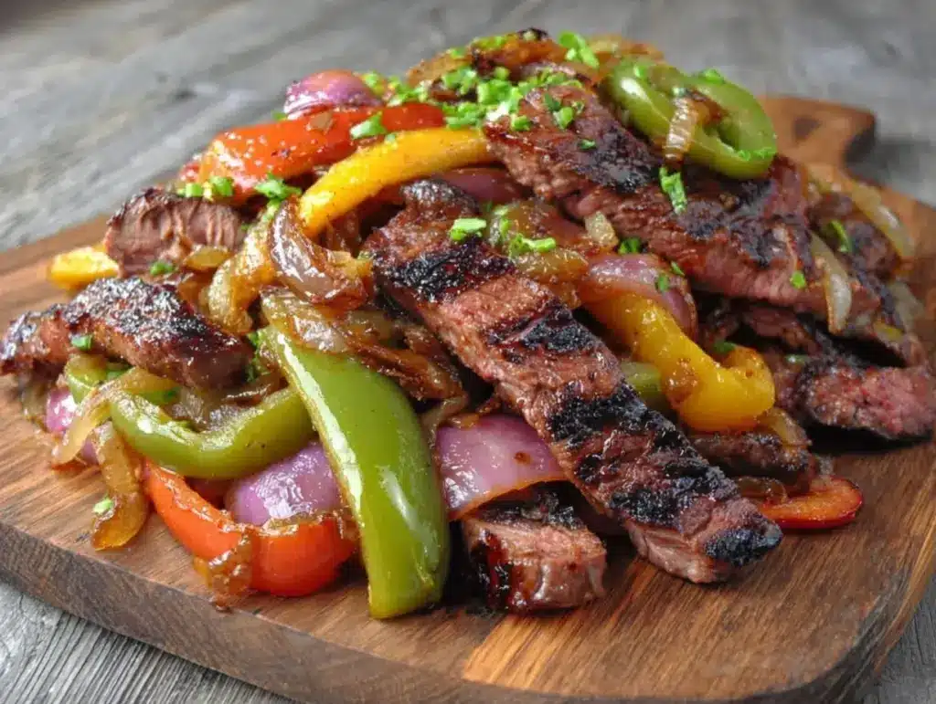Blackstone Grill Fajitas - featured image