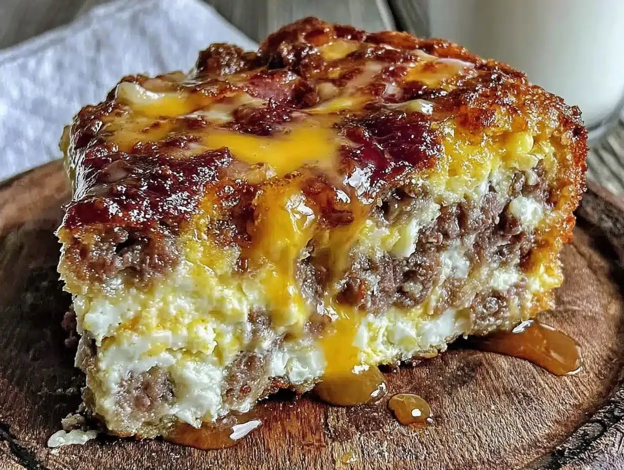 Breakfast Sausage and Egg Casserole: Easy One-Pan Meal 4 breakfast sausage and egg casserole preparation steps