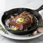 cast iron ribeye steak - featured image