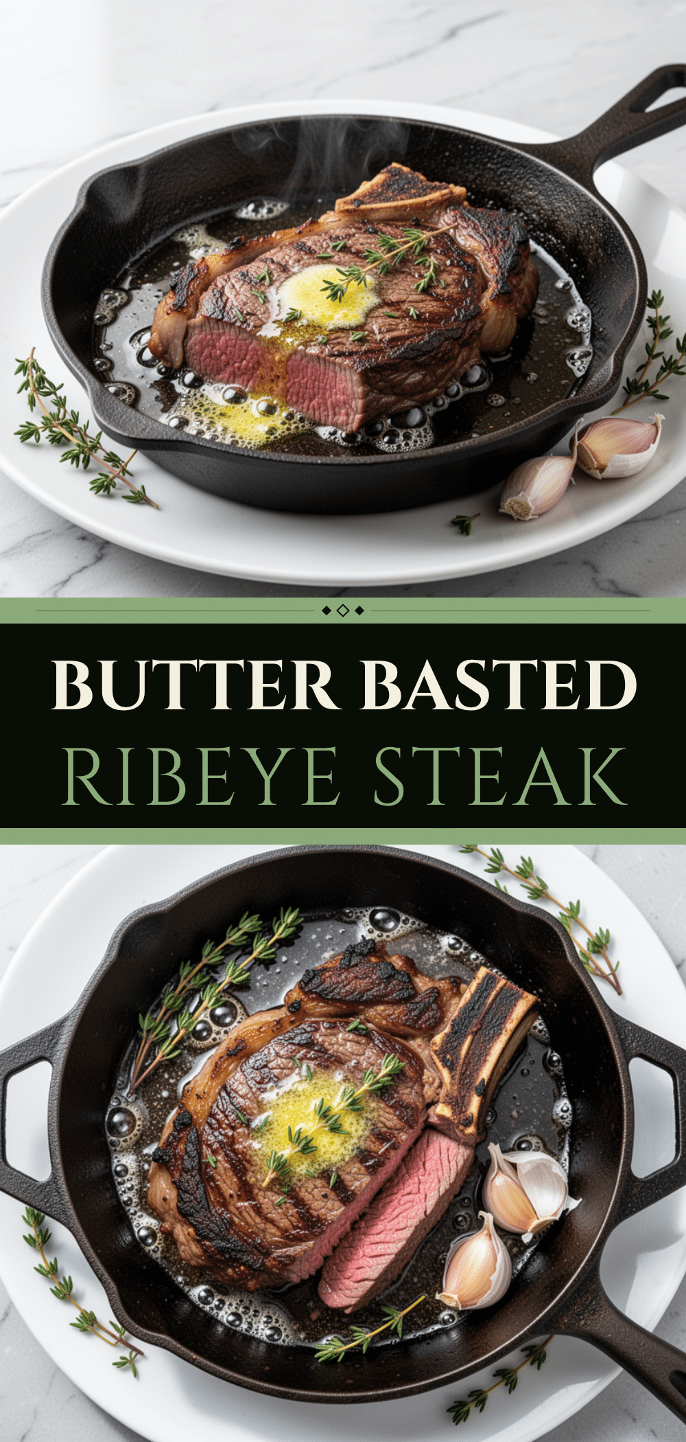 Cast Iron Ribeye Steak: Easy Butter Basted Perfection 5 cast iron ribeye steak recipe