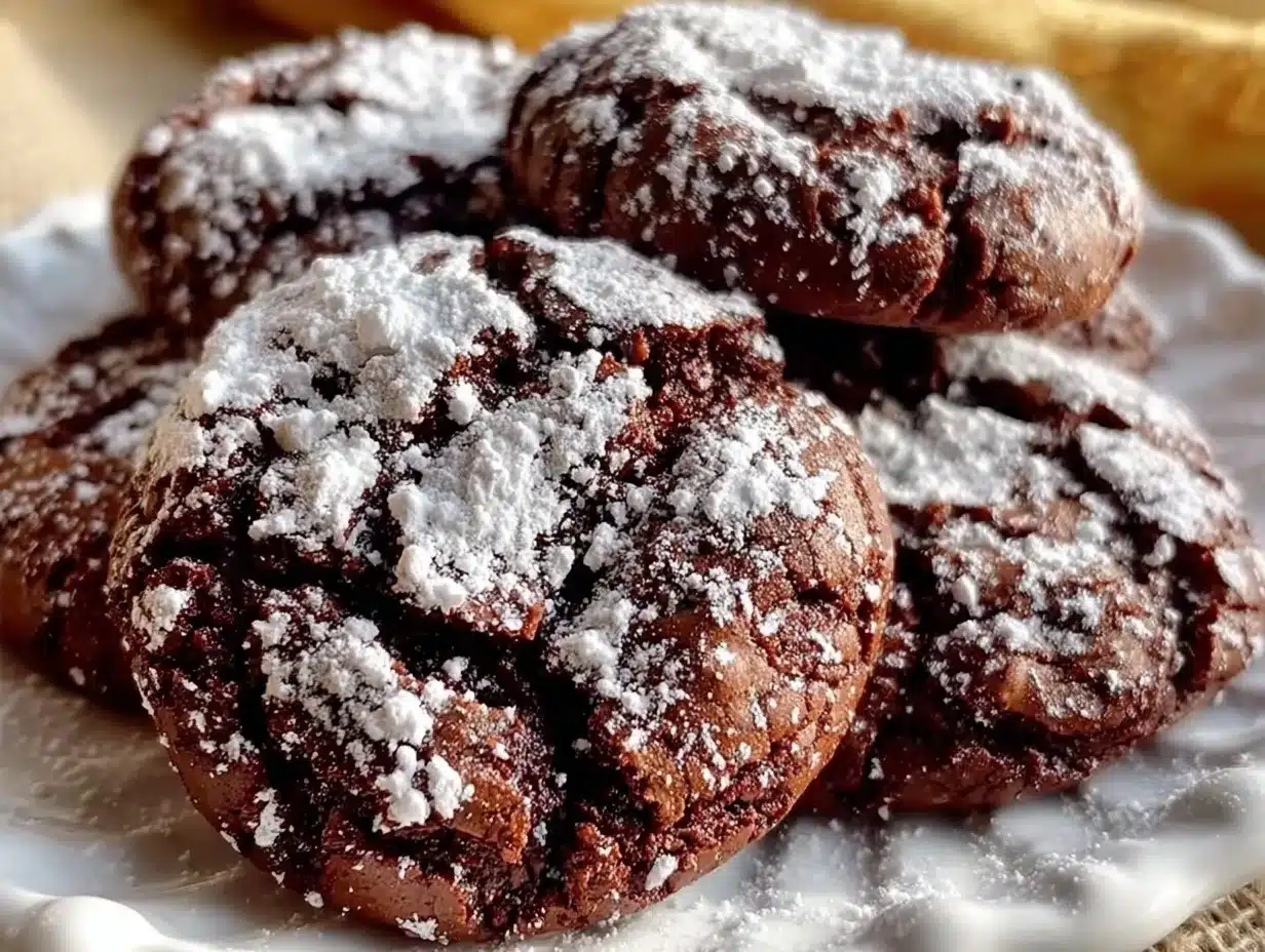 Chocolate Crinkle Cookies: Easy Homemade Treat 4 chocolate crinkle cookies preparation steps