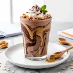 Chocolate Peanut Butter Overnight Breakfast Shake - featured image