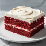 classic Southern red velvet sheet cake - featured image