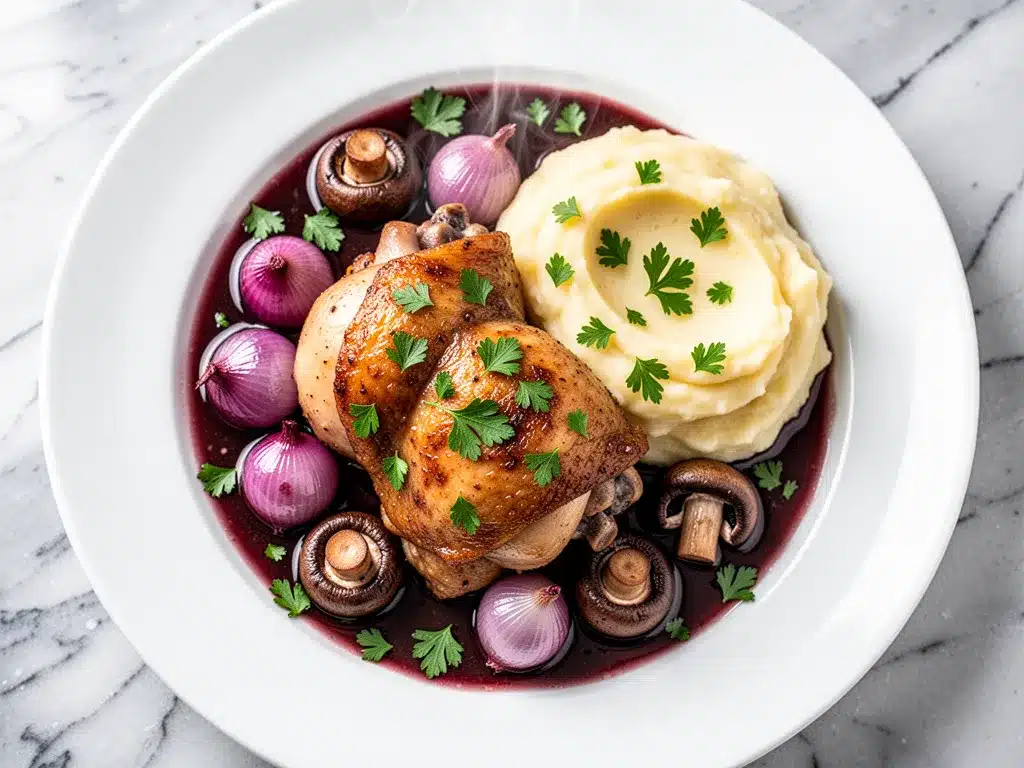 Coq au Vin: 5 Best Easy French Dinner Party Recipes 4 Coq au Vin preparation steps