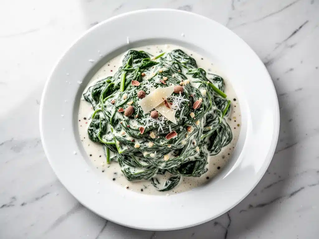Creamed Spinach: Best 5-Minute Side Dish 4 creamed spinach preparation steps