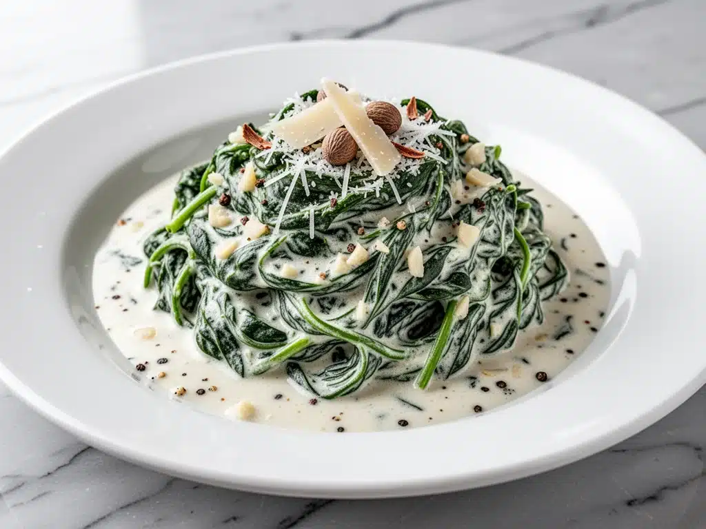 creamed spinach - featured image