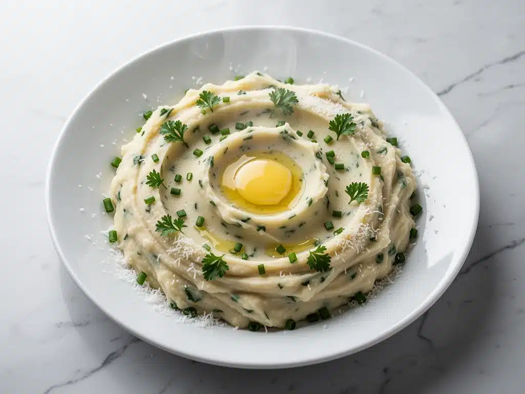 Creamy Herb Whipped Mashed Potatoes: Best Easy Recipe 4 creamy herb whipped mashed potatoes preparation steps
