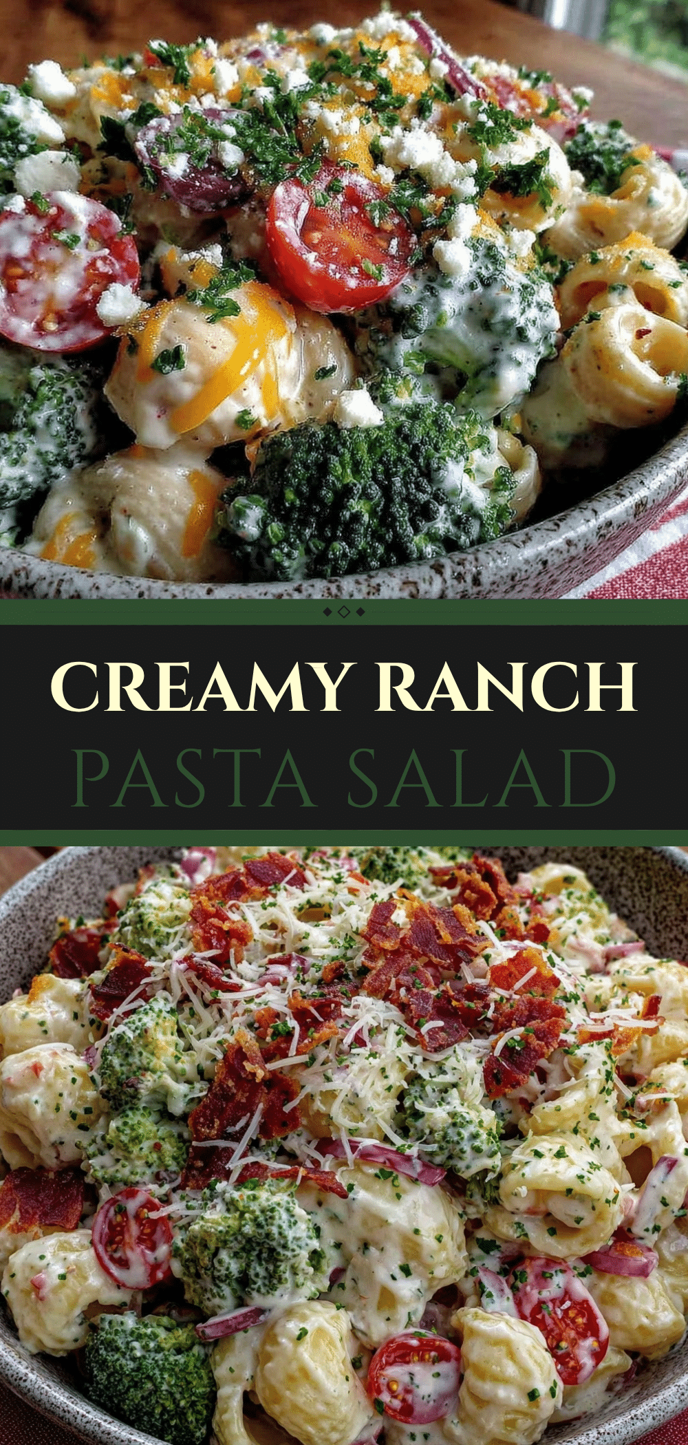 Creamy Ranch Pasta Salad: Quick 5pm Fix 5 creamy ranch pasta salad recipe
