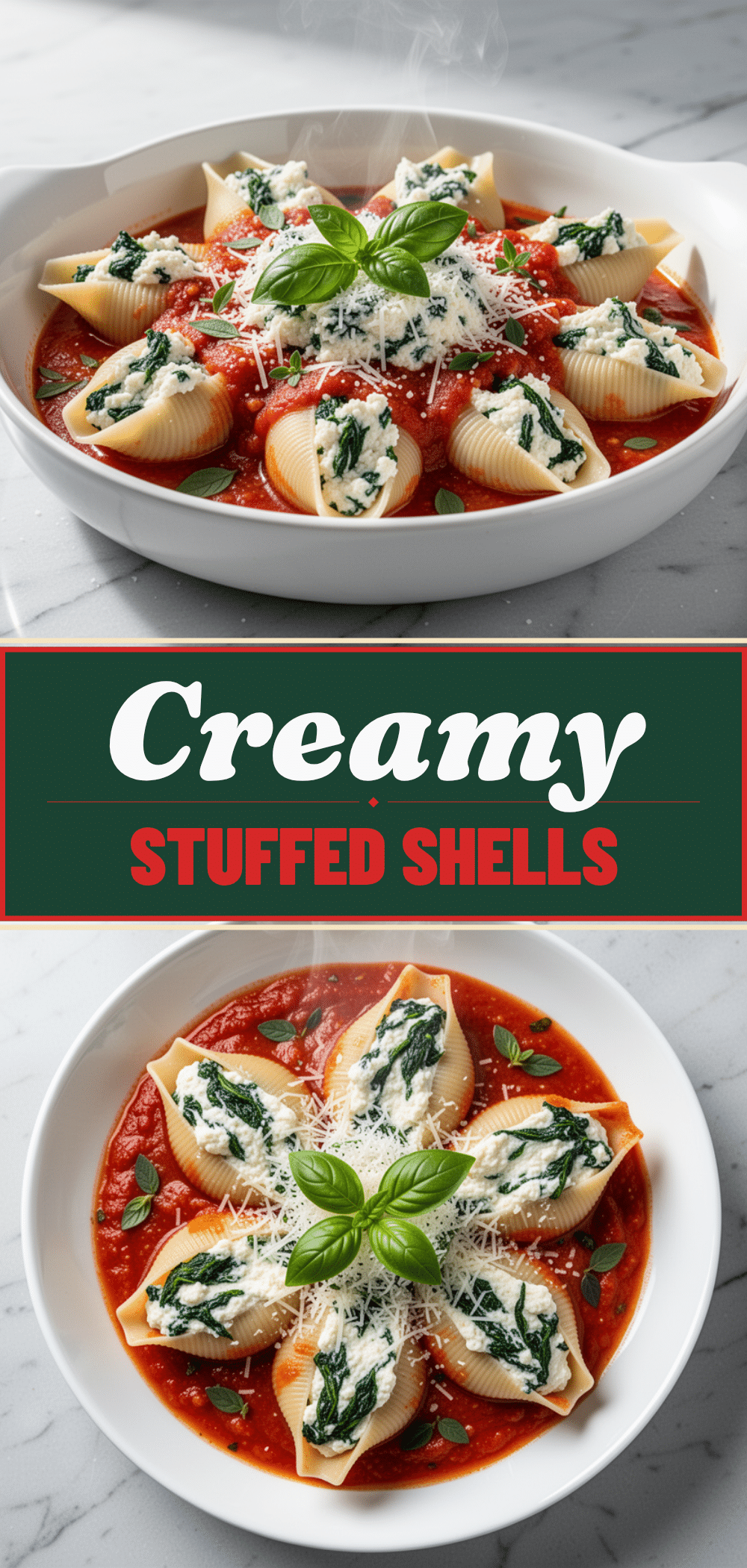 Creamy Spinach Ricotta Stuffed Shells: Easy Weeknight Dinner 5 creamy spinach ricotta stuffed shells recipe