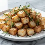 crispy air fryer home fries - featured image