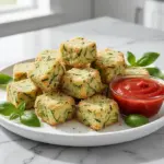 Crispy Baked Zucchini Tots - featured image