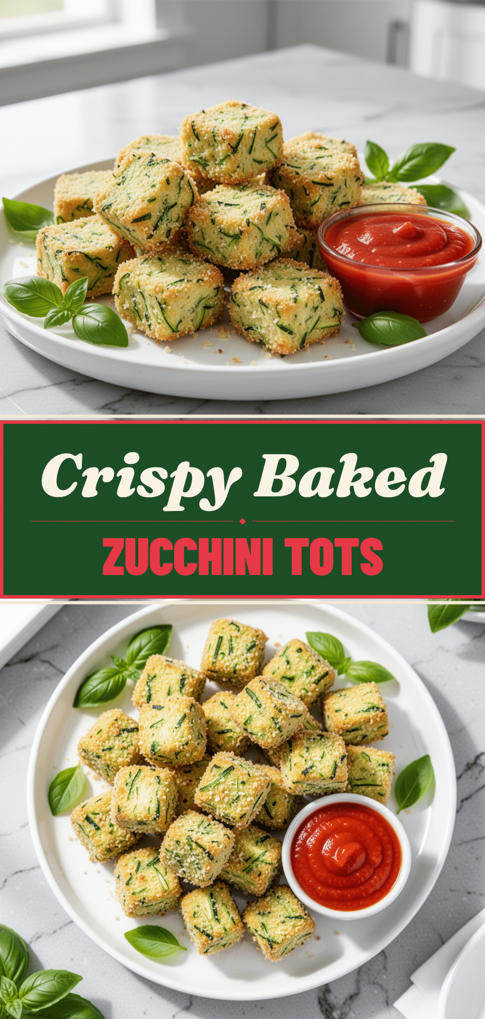 Crispy Baked Zucchini Tots: 5-Min Easy Back to School Snacks 5 Crispy Baked Zucchini Tots recipe