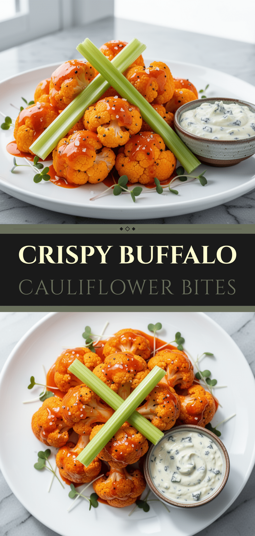 Crispy Buffalo Cauliflower Bites: 10-Min Weeknight Dinner 5 crispy buffalo cauliflower bites recipe