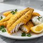 crispy buttermilk fried catfish - featured image