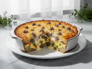 Home 3 crispy hash brown breakfast casserole - featured image