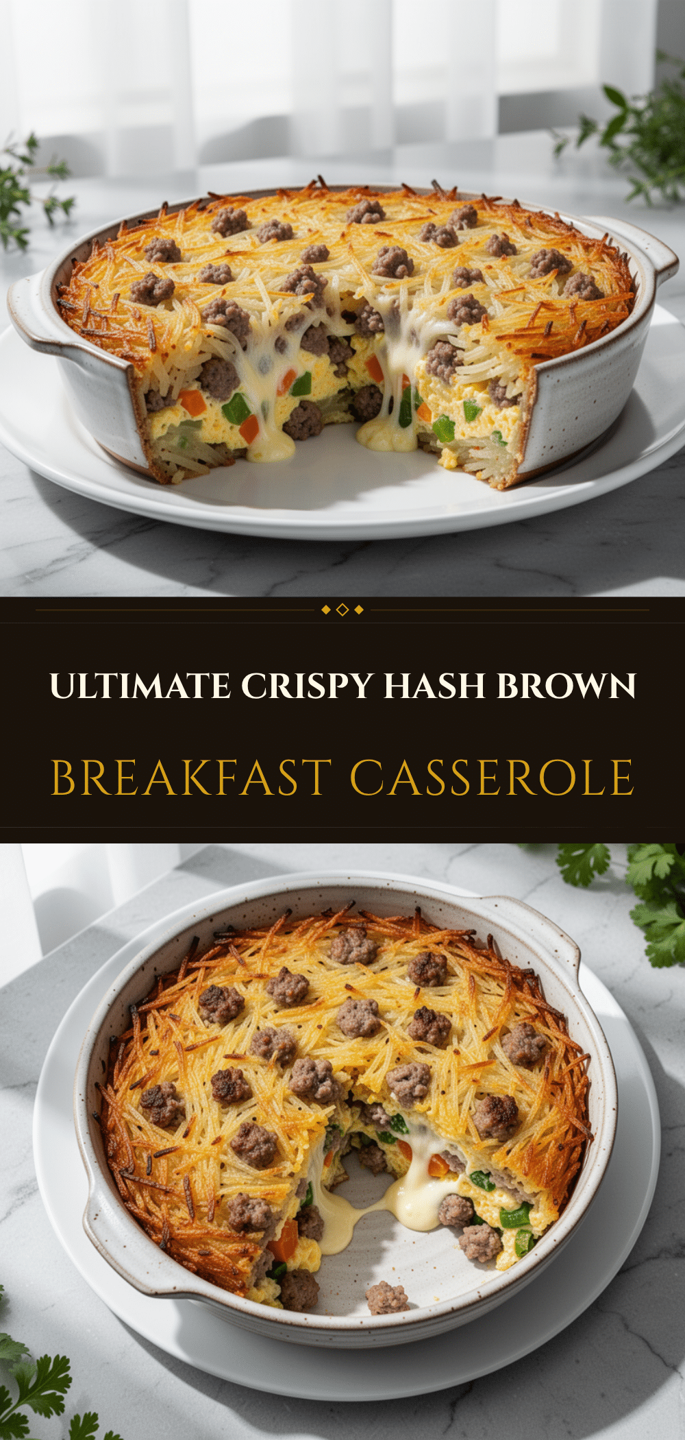 Crispy Hash Brown Breakfast Casserole: Best Weekend Brunch Recipe 5 crispy hash brown breakfast casserole recipe