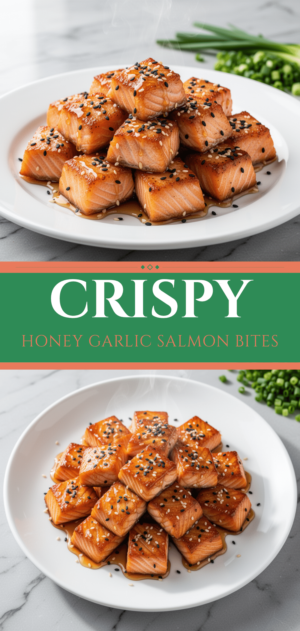 Crispy Honey Garlic Salmon Bites: 15-Min Dinner 5 Crispy Honey Garlic Salmon Bites recipe