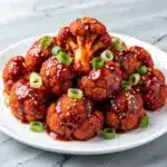 Crispy Korean Gochujang Cauliflower Wings - featured image
