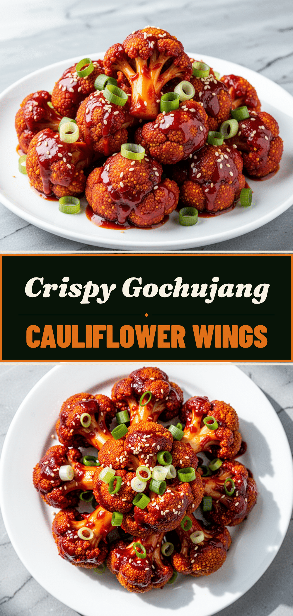 Crispy Korean Gochujang Cauliflower Wings: Best Vegan Recipe 5 Crispy Korean Gochujang Cauliflower Wings recipe