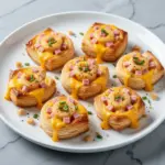 crispy pinwheel puff pastry bites - featured image