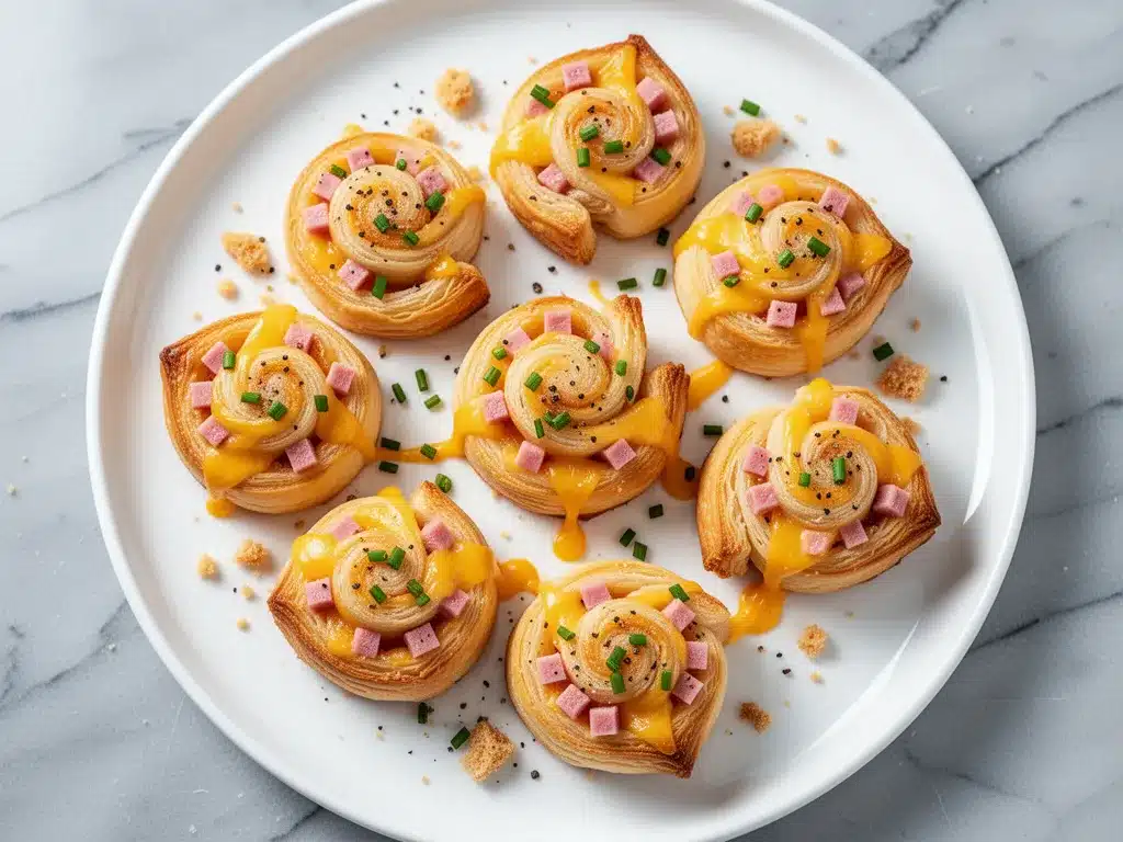 Crispy Pinwheel Puff Pastry Bites: Easy Family Snack 4 crispy pinwheel puff pastry bites preparation steps