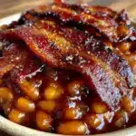crockpot baked beans - featured image