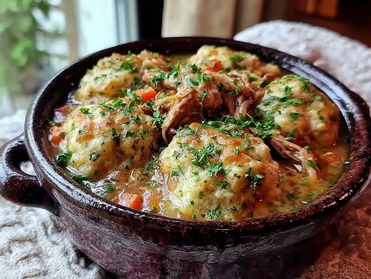 Crockpot Chicken and Dumplings: 5pm Dinner Win 4 crockpot chicken and dumplings preparation steps