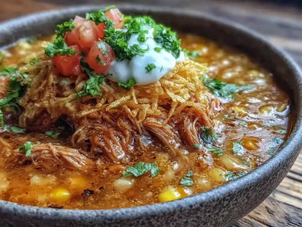 crockpot chicken tortilla soup - featured image