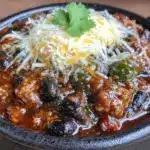 easy turkey chili - featured image