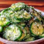 End of Summer Cucumber Salad - featured image