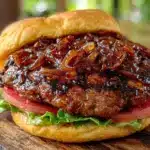 end of summer grilled ground beef burgers - featured image