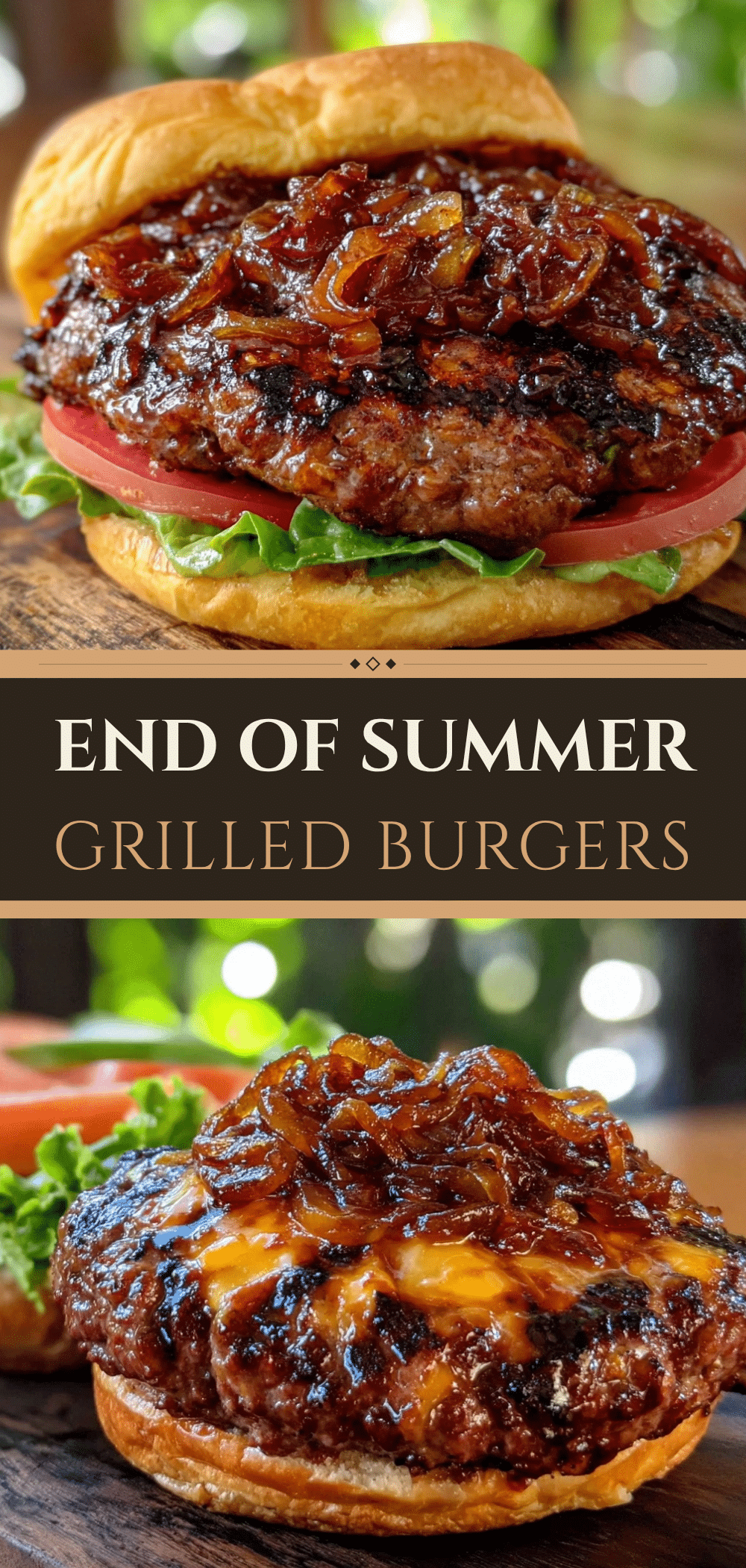 End of Summer Grilled Ground Beef Burgers: 5pm Dinner Solved 5 end of summer grilled ground beef burgers recipe