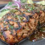 end of summer grilled salmon - featured image