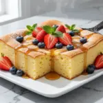 Fluffy Sheet Pan Pancakes - featured image
