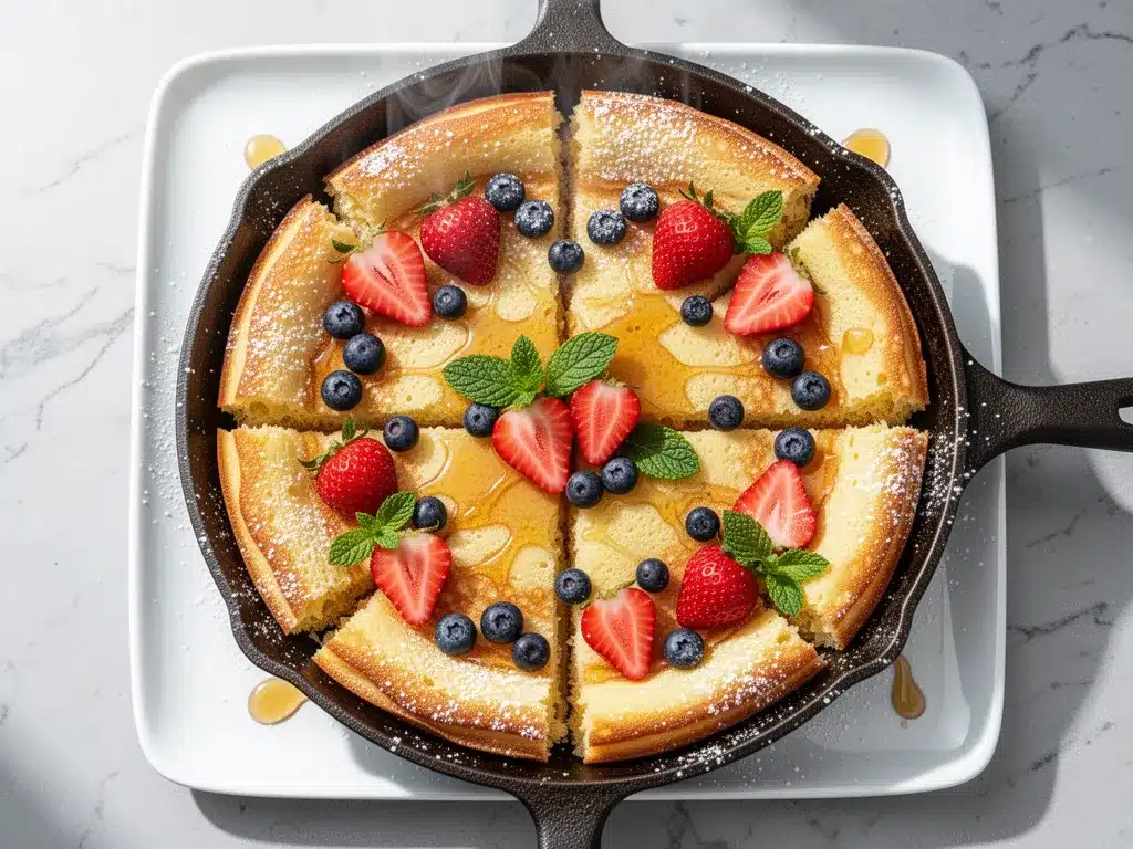 Fluffy Sheet Pan Pancakes: 5-Ingredient Weeknight Breakfast 4 Fluffy Sheet Pan Pancakes preparation steps