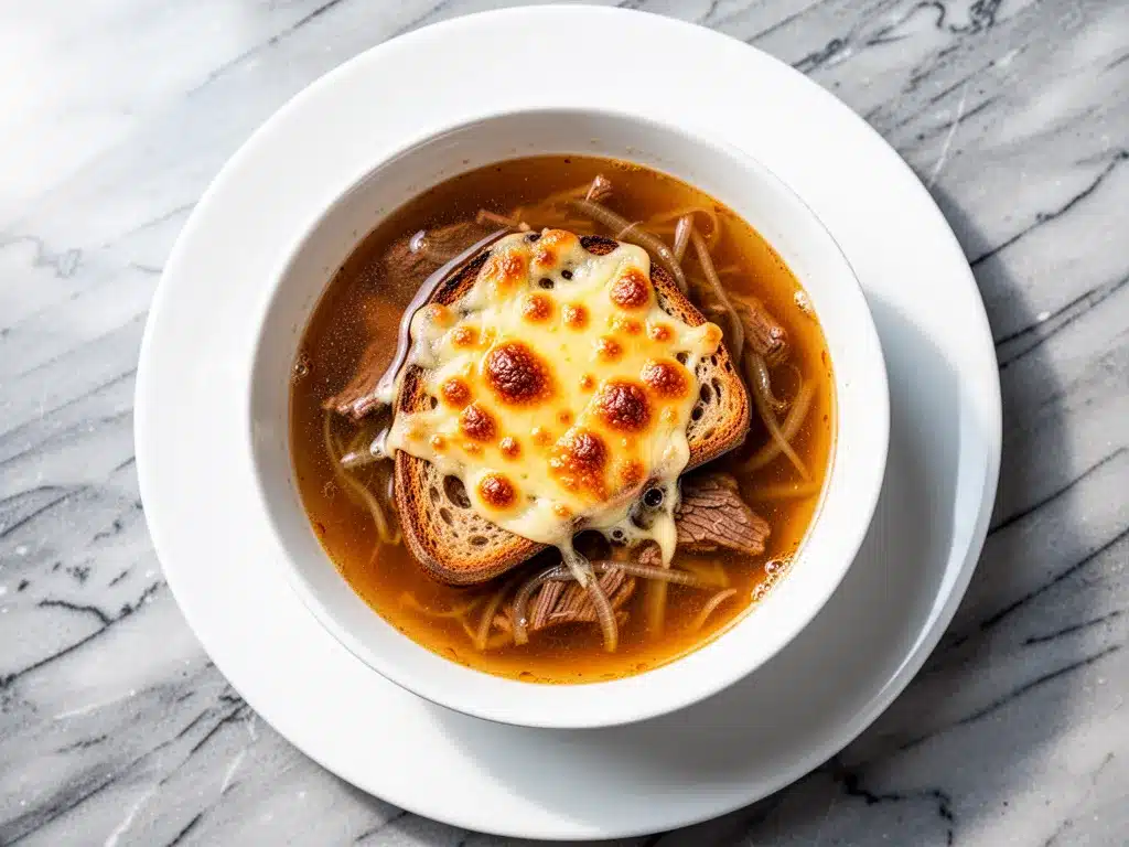 French Onion Soup: Best Easy Restaurant-Style Recipe 4 French onion soup preparation steps
