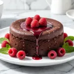 gluten-free flourless chocolate torte - featured image