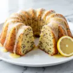 gluten-free lemon poppy seed bundt cake - featured image