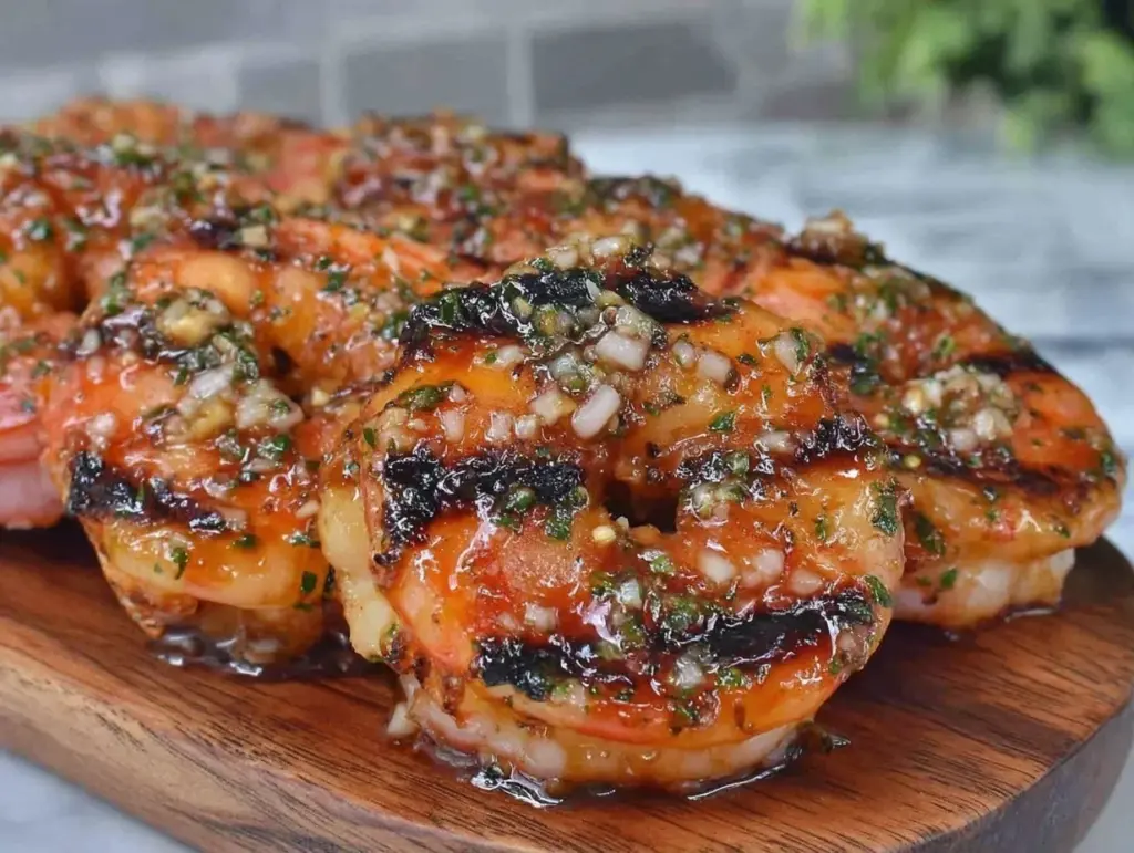 grilled shrimp skewers - featured image