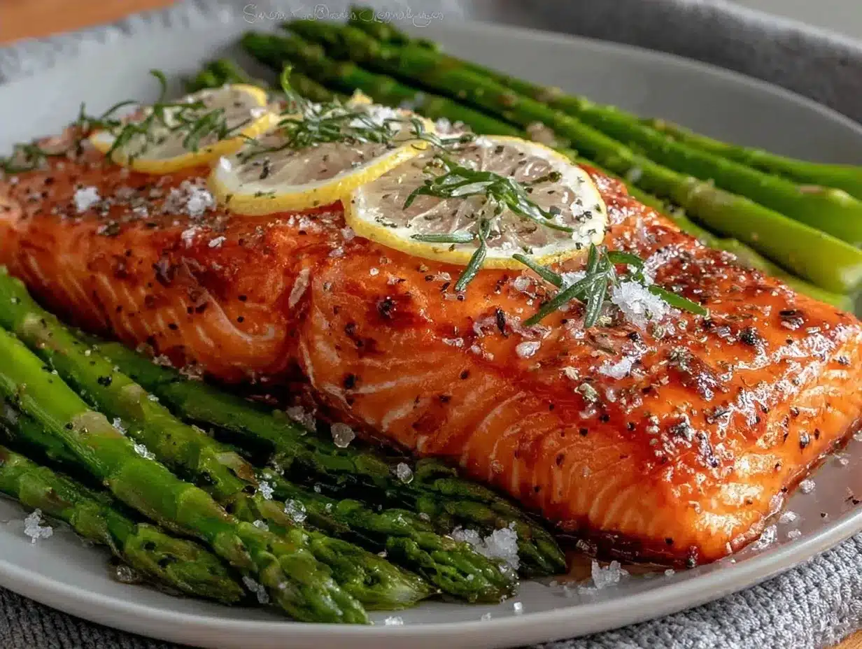 Healthy Baked Salmon with Roasted Asparagus: 5pm Dinner Fix 4 healthy baked salmon with roasted asparagus preparation steps