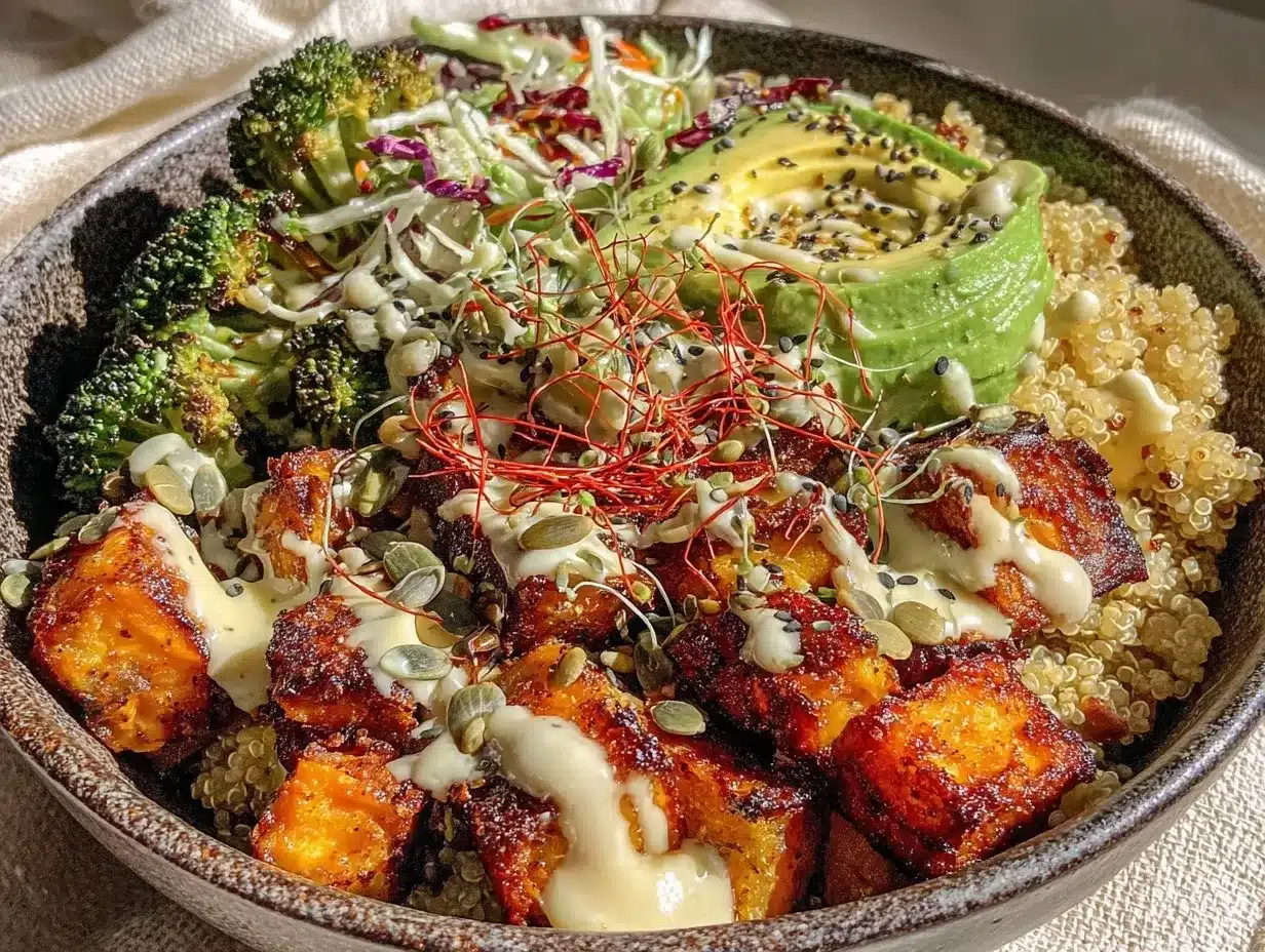 Healthy Vegetarian Buddha Bowl: Easy 5pm Dinner 4 Healthy Vegetarian Buddha Bowl preparation steps