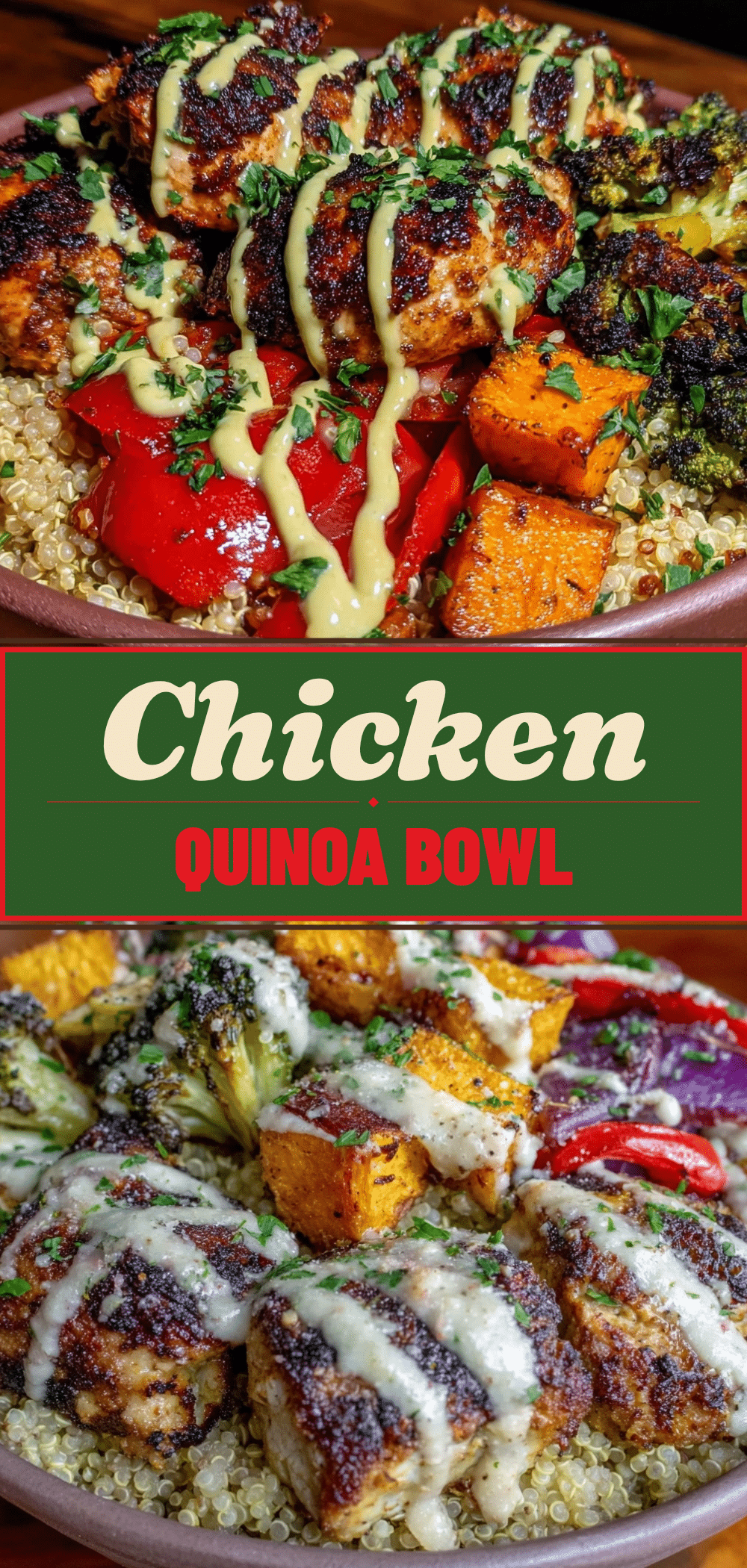 High Protein Chicken and Quinoa Bowl: 1-Pan Dinner 5 high protein chicken and quinoa bowl recipe