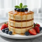 high-protein cottage cheese pancakes - featured image