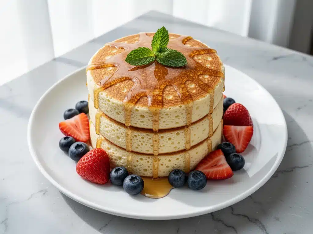 High-Protein Cottage Cheese Pancakes: Easy 5-Ingredient Breakfast 4 high-protein cottage cheese pancakes preparation steps