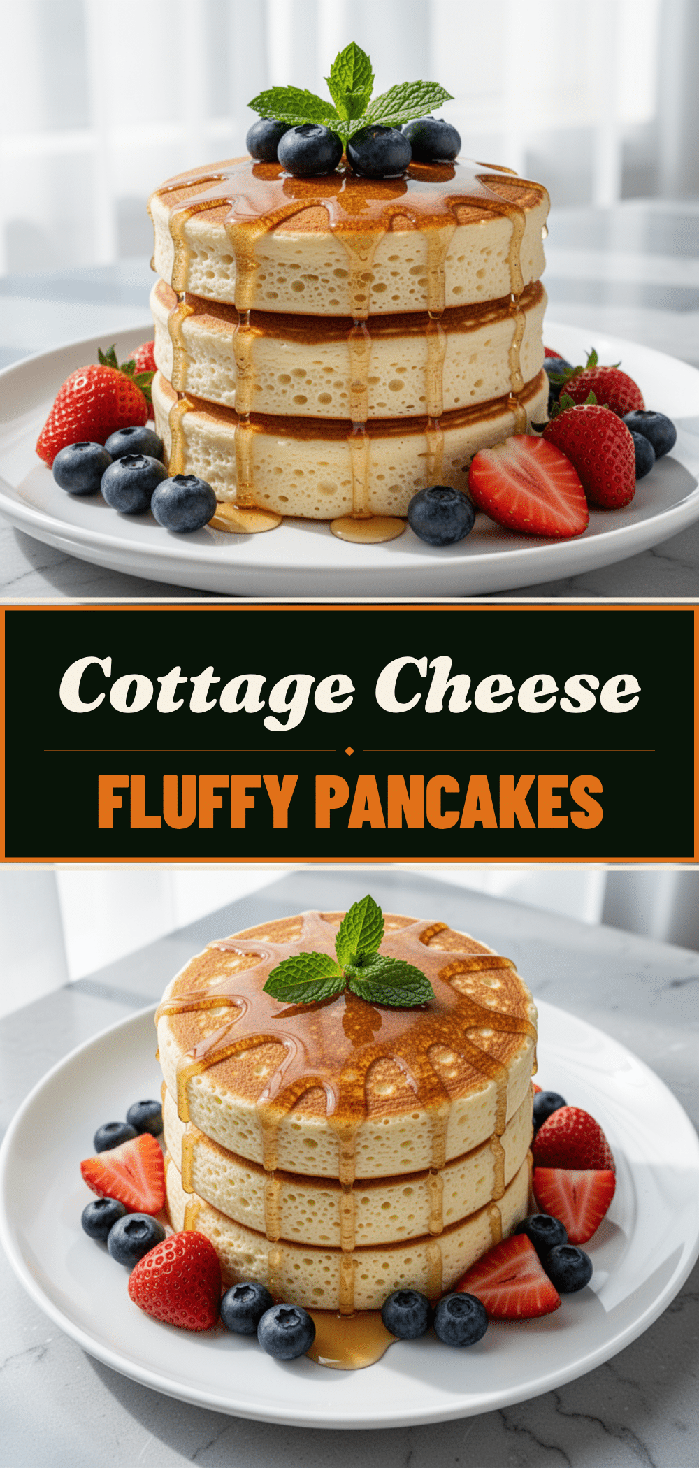 High-Protein Cottage Cheese Pancakes: Easy 5-Ingredient Breakfast 5 high-protein cottage cheese pancakes recipe