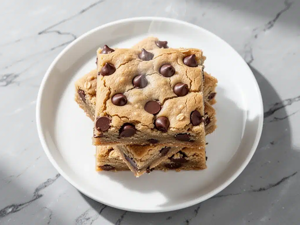 High-Protein Greek Yogurt Chocolate Chip Blondies: 6-Ingredient Easy Treat 4 High-Protein Greek Yogurt Chocolate Chip Blondies preparation steps